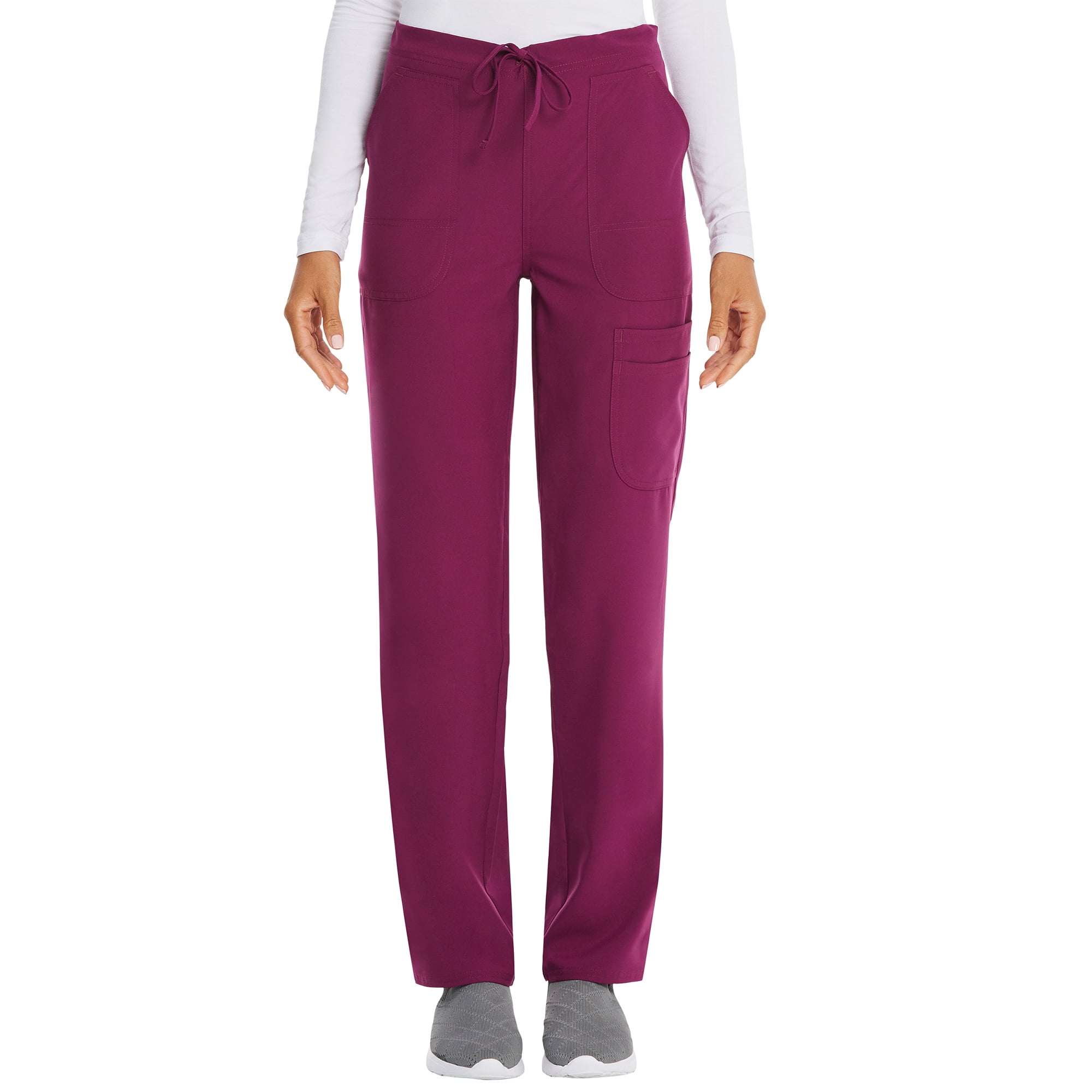 Scrubstar Women's Core Essentials Drawstring Cargo Scrub Pant, Sizes XS-3XL