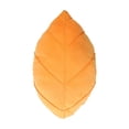 thumbnail image 4 of Cojín decorativo con diseño de hojas, almohada 3D cómoda y estética para el hogar. Naranja L, 4 of 9