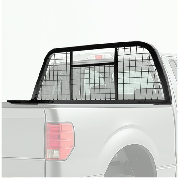 Kojem Universal Headache Rack Adjustable Fit for Pickup Trucks Protect The Pickup Cab Window
