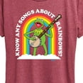 thumbnail image 3 of Muppets - Know Any Songs About Rainbows - Ladies Short Sleeve Classic Fit Tee, 3 of 5