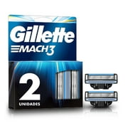 Gillette Mach3 Refill Blade Cartridges, 2 ct