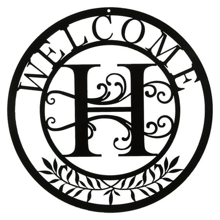 

Metal Wrought Lettering Patio Front Door Wall Decoration Crafts Window Decoration
