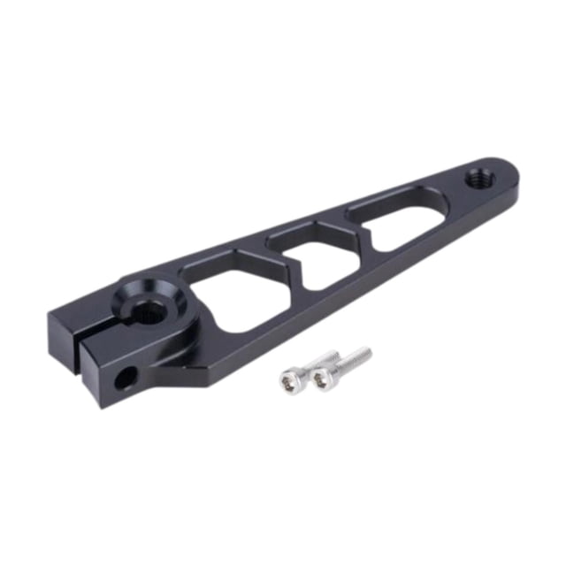 lionlar 25T Servo Rocker Arm Accessories Repair Long Steering Servo Arm for D4 Drift Black