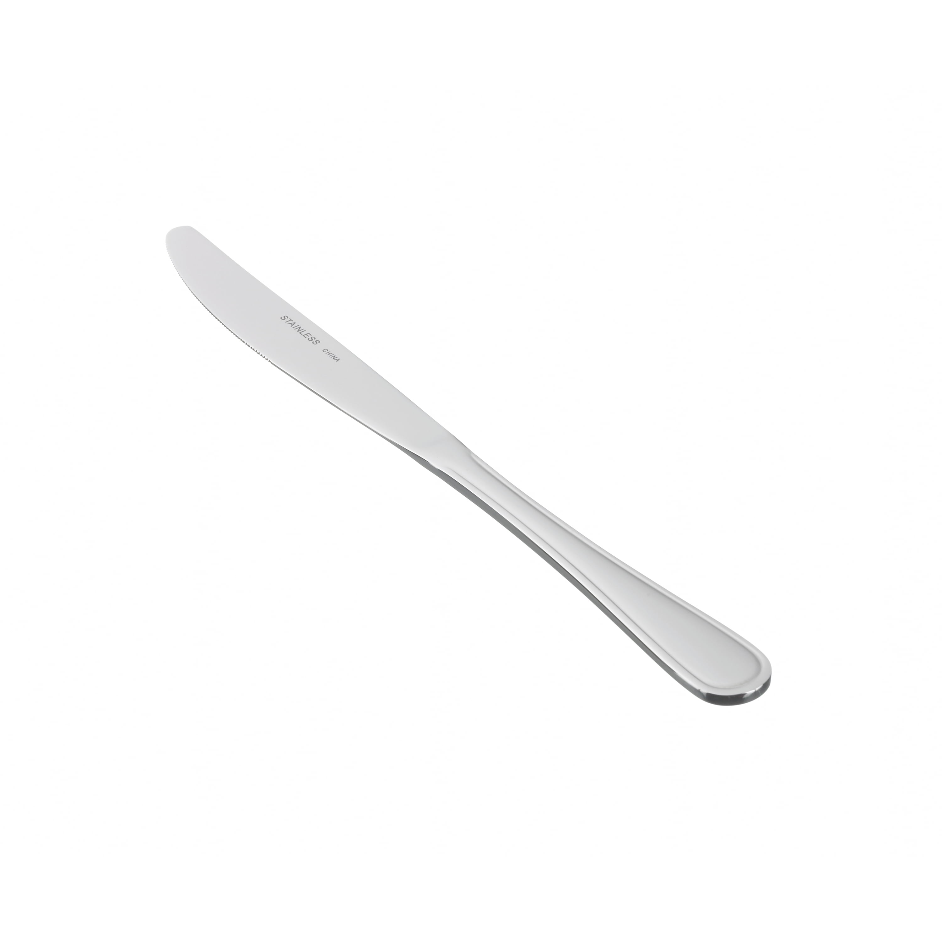 Mainstays Fleetline 3 Piece Stainless Steel Dinner Knife Set, Silver Tableware
