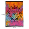 thumbnail image 4 of GypsieBlu Indian Wall Hanging Poster Tapestry Boho Mandala Tapestries Wall Decor Bohemian Hippie Cotton Poster 45x30 Inch Online, 4 of 4