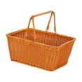 thumbnail image 1 of Cesta de picnic Cesta de frutas Cesta de servicio de almacenamiento decorativa portátil 33cmx23cmx18cm, 1 of 8