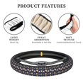 thumbnail image 6 of Naloa Turtle Elastic Steering Wheel Cover, Auto Steering Wheel Cover – 15 Inch , Comfortable Grip, Fit Suvs,Vans Cars,Trucks, 6 of 8