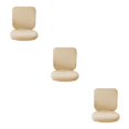 thumbnail image 4 of Baohd Computer Chair Cover Swivel Chair Cover Rotating for Chair Beige Backrest + Cushion Cover 3Set, 4 of 6