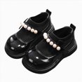 thumbnail image 3 of Godom Kids Shoes Girls Girls Flat Thick Bottom Non Slip Lightweight Mesh Upper Breathable Toddler/Little/Big Kid, 3 of 7