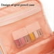 thumbnail image 4 of Large Capacity Artificial Leather Makeup Bag Portable Travel Cosmetic Bag Multifunction Storage Pouch Zipper Organizer Toiletry Bag, 4 of 5