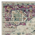 thumbnail image 5 of SAFAVIEH Madison Louise Overdyed Floral Area Rug, Ivory/Fuchsia, 4' x 6', 5 of 7