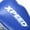 Blue / White, variant on Xpeed Laceup Boxing Gloves Blue / White 16oz