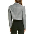 thumbnail image 2 of BCBGMAXAZRIA womens  Cropped Jacket, m, Black, 2 of 3