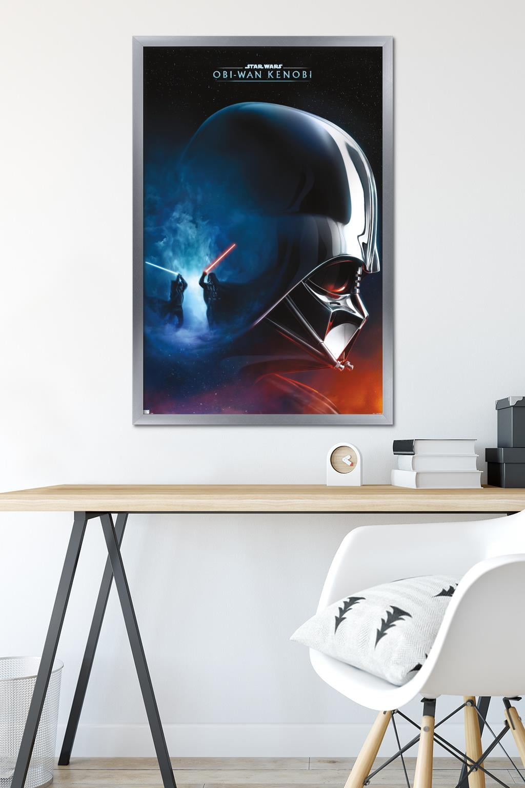 Star Wars: Obi-Wan Kenobi - Darth Vader Collage Wall Poster, 22.375" x 34" Framed