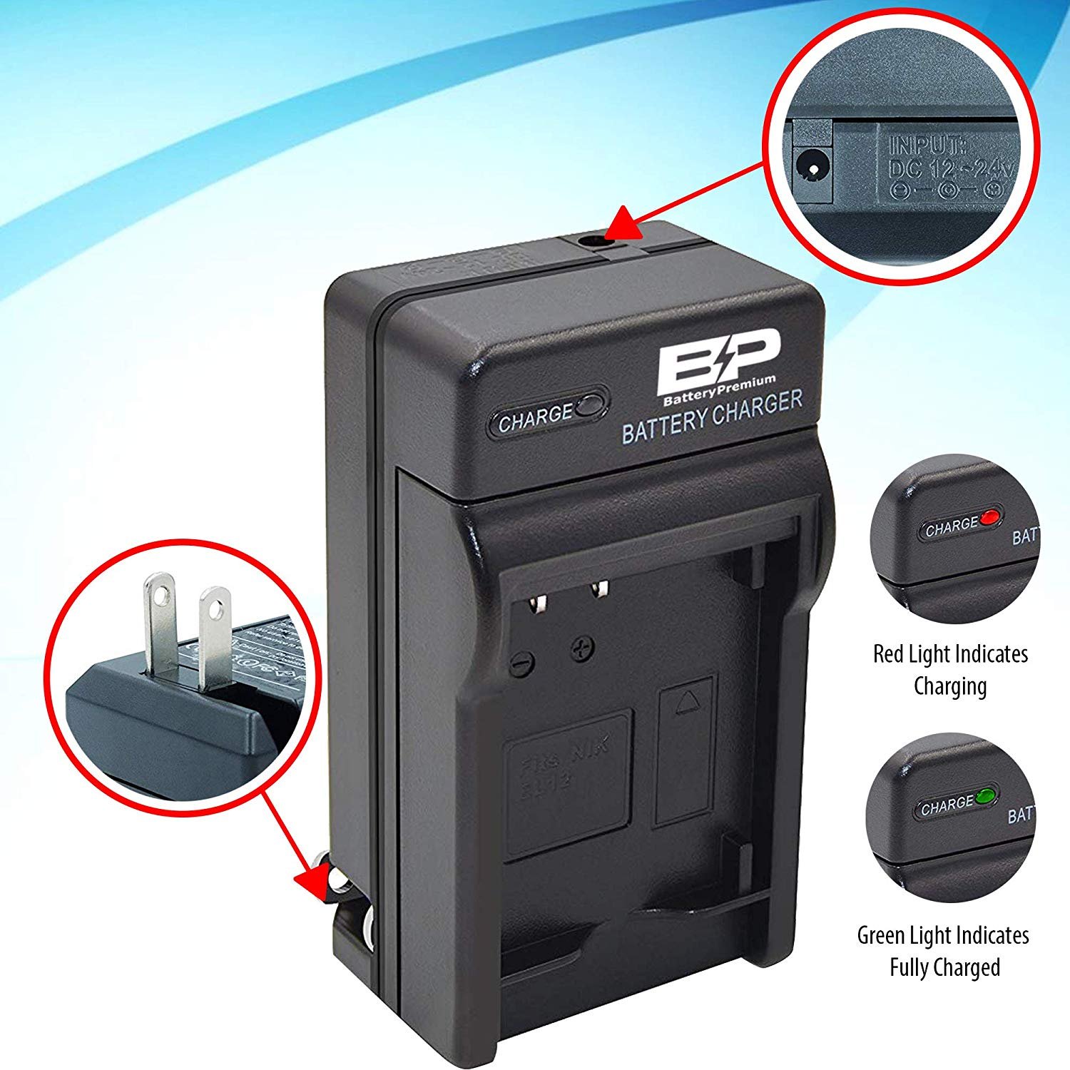 BM Premium LP-E17 Battery & Charger Kit – 10400mAh For Canon Rebel T6i T6s EOS M3