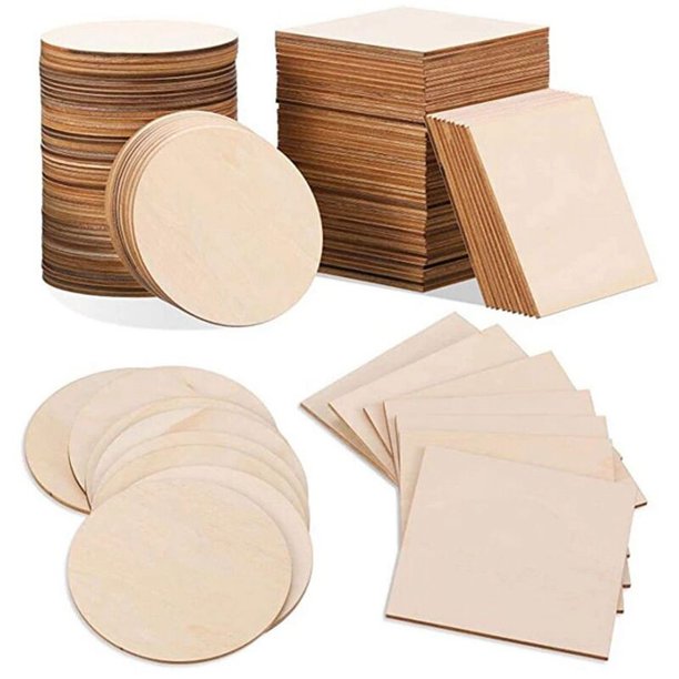 ZIOYA 50 Pièces Poupées en Bois Non Finies Figurines Personnage en Bois
