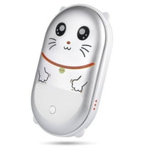 10000mAh Hand Warmers Rechargeable,Portable Pocket Hand Warmer USB Electric Hand Heater Power Bank Reusable Hand Warmer Heater Double-Sided Hot Handwarmer Best Winter Gift for Warm Men Women Outdoor