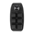 thumbnail image 4 of Mini Keypad 6 Keys 1 Knob Red Switch Mechanical Plug and Play Programmable Keypad for Gaming Office Media Wireless BT(Inbuilt 200mAh Battery Included), 4 of 5