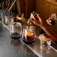 thumbnail image 4 of Copas de vino Joeyan, sopladas a mano, grabadas a mano, sin tallo, 520 ml, juego de 4, 4 of 9