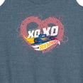 thumbnail image 3 of Hot Wheels - XOXO Heart - Women's Racerback Tank Top, 3 of 5