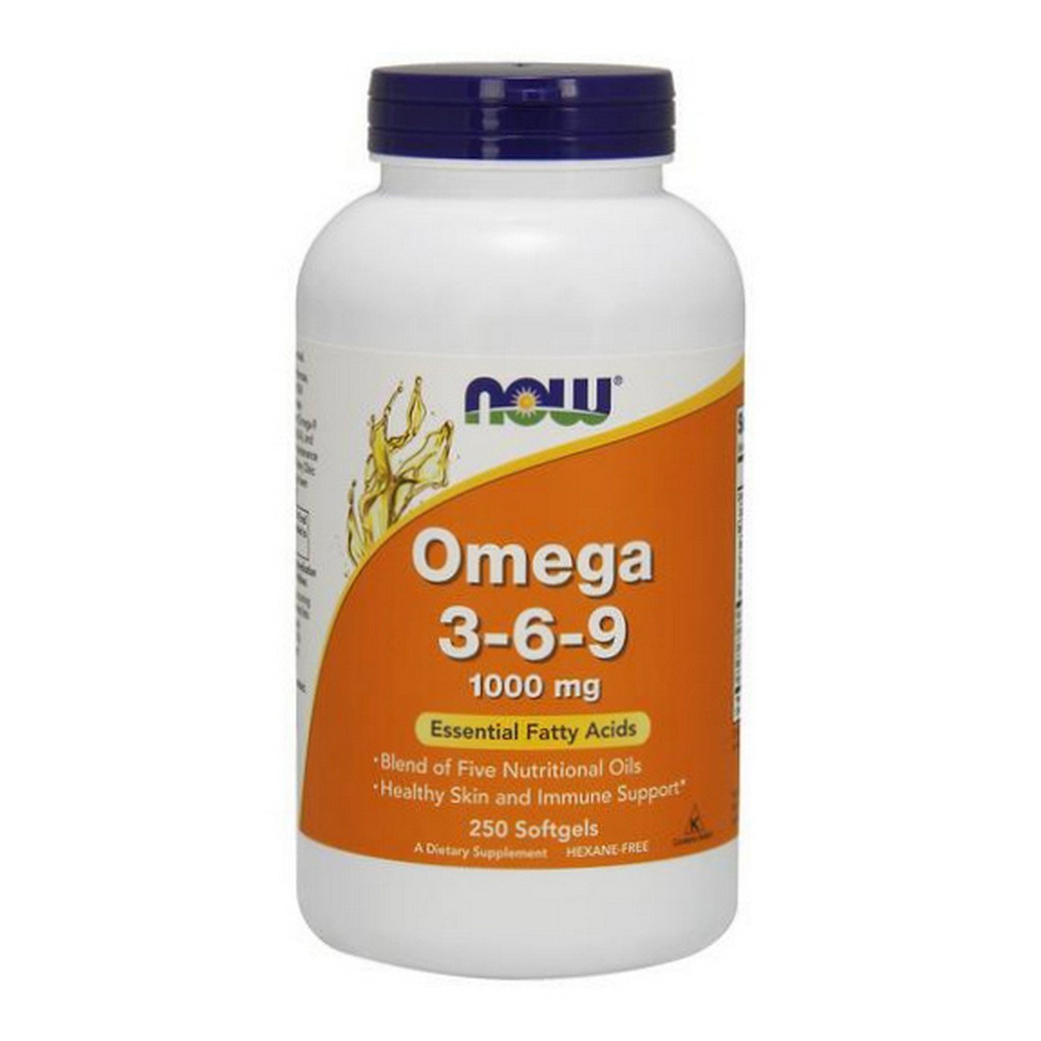 Now Foods - Omega 3 6 9 1000 mg 250 Softgels (Pack of 2)