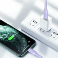 thumbnail image 5 of (2 pack) 6ft Usb C To Lightning Cable Assortment, 5 of 6