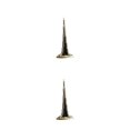 thumbnail image 2 of relayinert Plus Récent Burj Khalifa Dubai Plus Haut Bâtiment du Monde Architecture Modèle Décoration 13/18cm 5*12cm 2Ensemble, 2 of 6