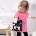 thumbnail image 5 of Bayer Design Dolls: Table Seat - Black, Pink, Hearts  - Accessory For Dolls Up To 18", Attaches To the Table, Folding Design, Kids Toy, Ages 3+, 5 of 6