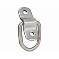 thumbnail image 1 of Buyers D-Ring B20PKGD Rope Ring; 1/4 Inch Ring Diameter; 800 Pound Working Load Limit; Zinc Plated; Steel Clamp; With Mounting Bracket; Single; Individually Packaged, 1 of 4