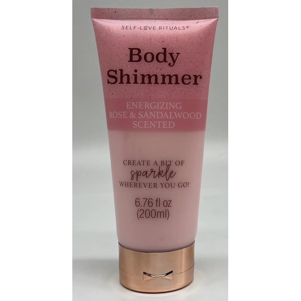 Body Shimmer Lotion Rose Sandal Wood