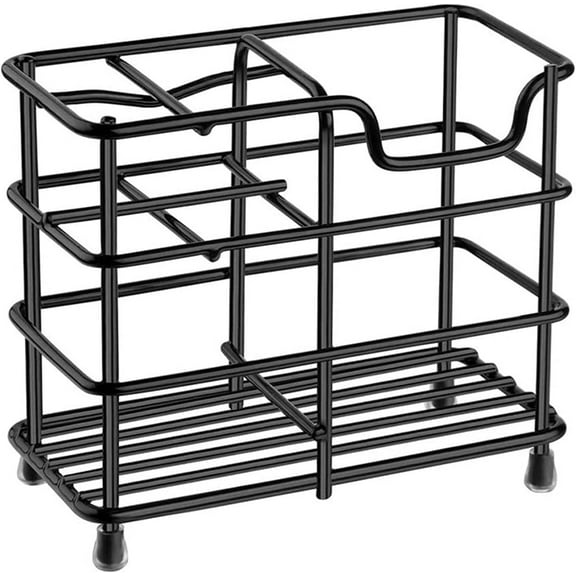 Stainless Steel Toothbrush and Toothpaste Holder for Bathroom,Toothbrush Holder Kids Electric Tooth Brushing Holder Stand and Toothpaste Holder for Bathroom Accessories Organizer