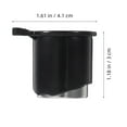 thumbnail image 2 of DEEPCRAFF Universal Black Pressure Cooker Replacement Valve for Rice Cooker Steam Release and Safety Protection, 2 of 8