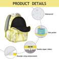 thumbnail image 4 of "Fun Chicken Pattern Laptop Backpack for Teens & Adults - Waterproof School Backpack for High School & University, Trendy Chicken Print, Spacious Bookbag", 4 of 6