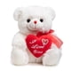 thumbnail image 1 of Peluche HollyHome - Oso de peluche «I Love You», 30 cm, color blanco, 1 of 8