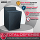 thumbnail image 1 of Funda De Lavadora Uso Rudo Clima Extremo Washing Machine Cover FR FUNDAS REGIAS Funda Para Lavadora Color Gris, 1 of 8