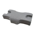thumbnail image 1 of Almohada ergonómica de espuma viscoelástica para dormir, protección ergonómica para el cuello Gris, 1 of 9