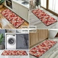 thumbnail image 6 of Red Christmas Patchwork Pattern Kitchen Rug Mat,Kitchen Runner Rugs Non Skid Washable,Decorative Kitchen Floor Mats for Kitchen,Sink,Laundry,17"x47.2", 6 of 7