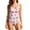 Pink(Mom), variant on CCRFTGI Girls Swimsuits Size 7 Summer Cute Bowknot Print Quick Dry High Cut Print Vacation Swimwear Girls One Piece Swimsuits Bathing Suit for Beach Light Green 5-6 Years
