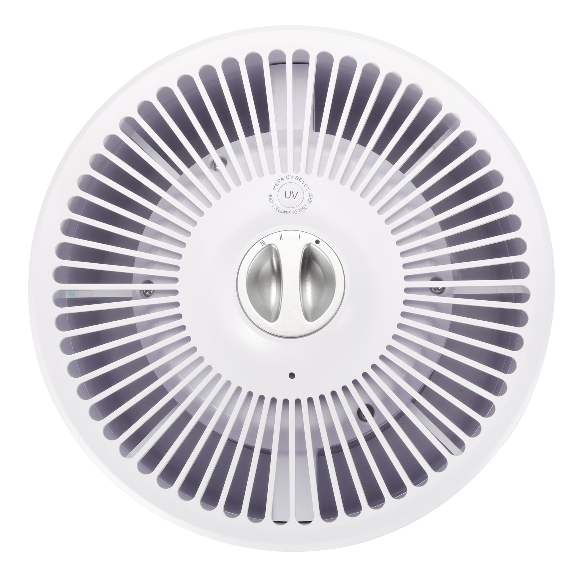 Germguardian 728 Sq. ft. HEPA Filter Air Purifier with UV-C Light, 15", White, AC4711W