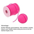 thumbnail image 3 of Uxcell Rubber Cord 27 Yards 3mm Dia 1.5mm Hole Dark Rose Red Hollow Tubing for DIY Craft Making, 3 of 6