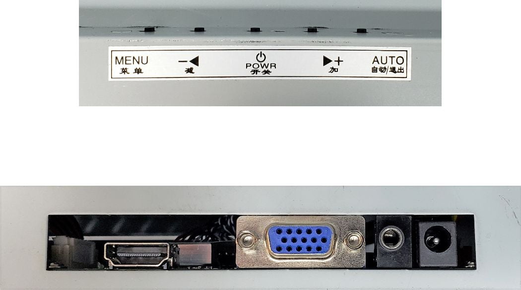 27 Inch Arcade Game LED Monitor, for JAMMA, MAME, and Cocktail Game Cabinets, also Industrial PC Pan