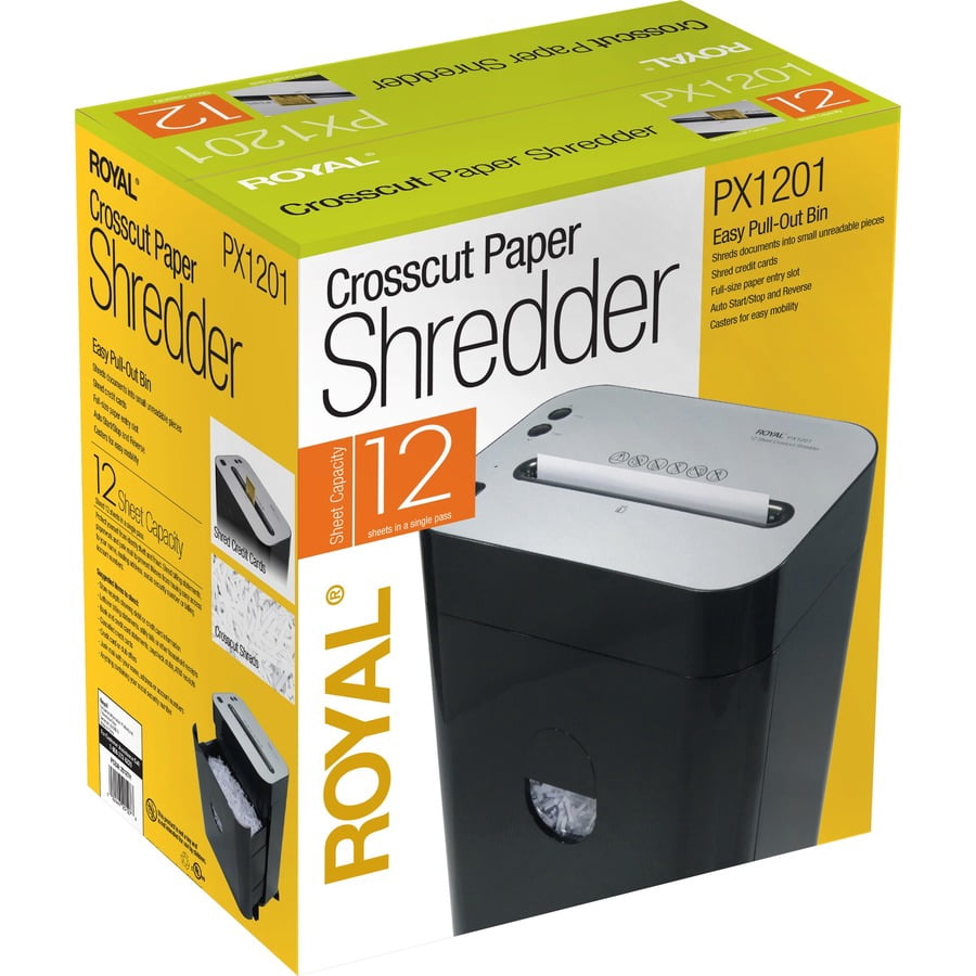 Royal 29127H PX1201 12-Sheet Crosscut Shredder