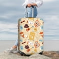 thumbnail image 5 of Salouo Summer Travel Pattern Travel Dust-proof Suitcase Cover, Softside Suitcase Protector Luggage Cover Protector for 18-32inch ,Not Included Suitcase, 5 of 8