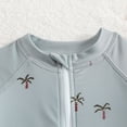 thumbnail image 5 of mgoYE Baby Boy Swimsuit 12-18 Months Long Sleeve Baby Swimsuit One Piece Toddler Swimwear Baby Girls' Boys'Rash Guard Swim Suit(Grey,18-24 Months), 5 of 8