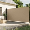 thumbnail image 1 of vidaXL Auvent Latéral Rétractable Beige 220x600 cm, 1 of 5