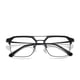 thumbnail image 4 of Gafas de miopía que cambian de color para hombres, tecnología suave, marco medio, anti-luz azul, gafas planas, marco de gafas retro, 4 of 4