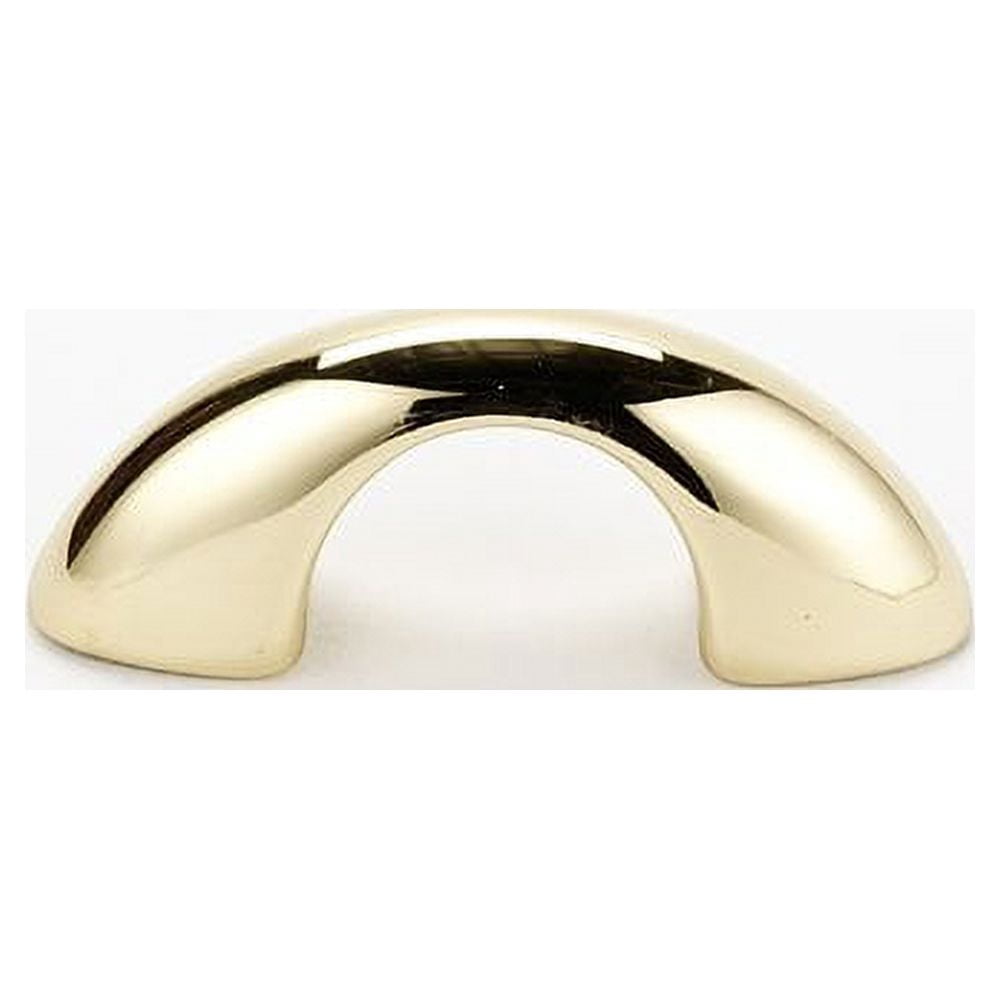 Transitional 1 1/2" Center Arch Pull, Matte Black