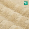 thumbnail image 3 of American Soft Linen Luxury Turkish Hand Towel Set, 100% Cotton 4 Piece Hand Face Towels for Bathroom and Kitchen, Beige, 3 of 9