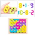 thumbnail image 2 of Bloques de rompecabezas de números de Juguetes para de forma Digital para a 3 de edad, aprendizaje de Hugo Juego de números de rompecabezas de madera, 2 of 10