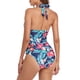 thumbnail image 4 of Traje de baño sin espalda, traje de baño de una pieza para mujer, traje de baño con cuello halter, traje de baño para mujer, ingeniería de precisión, 4 of 6